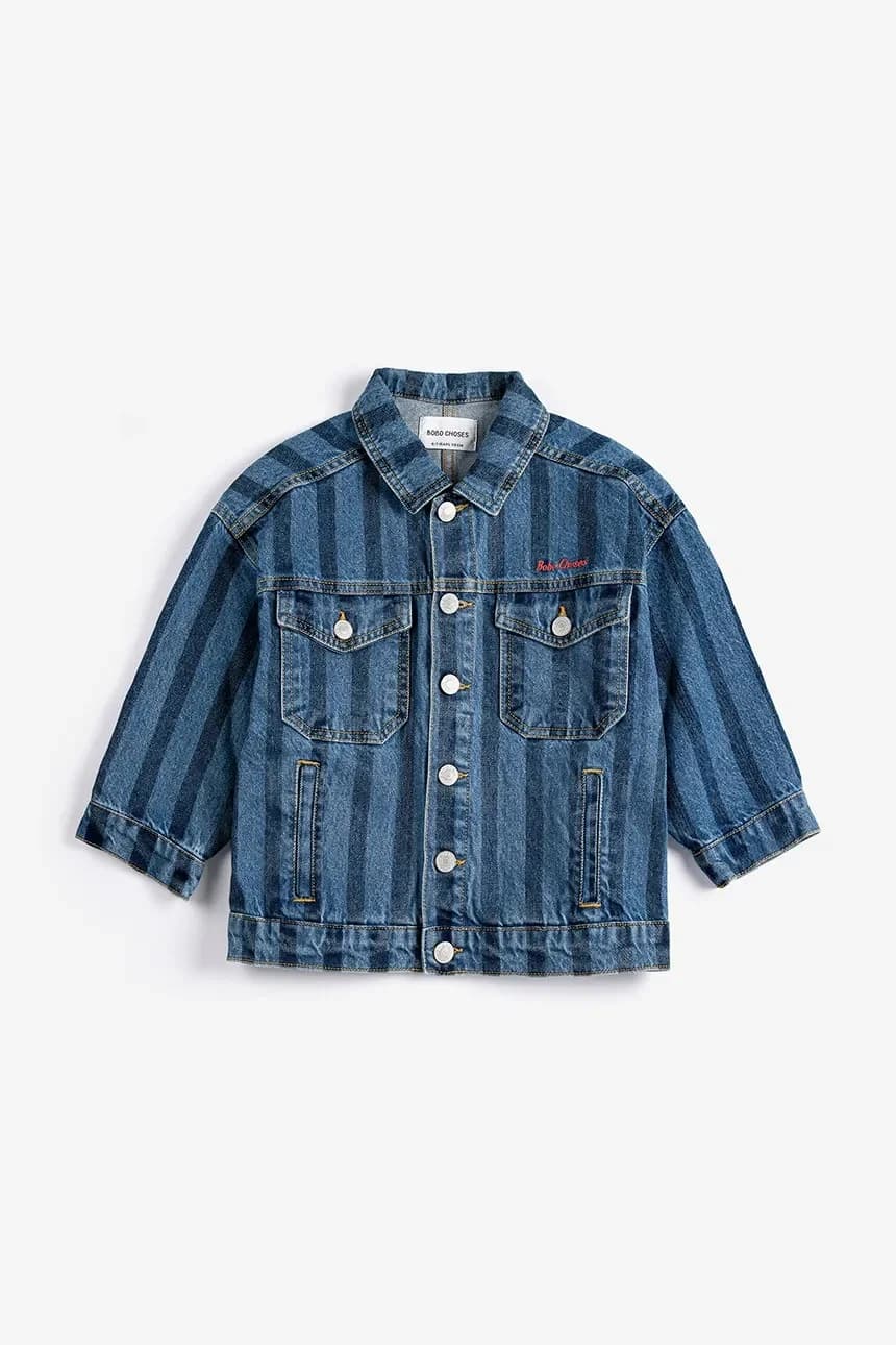 Детская джинсовая куртка - фото 2