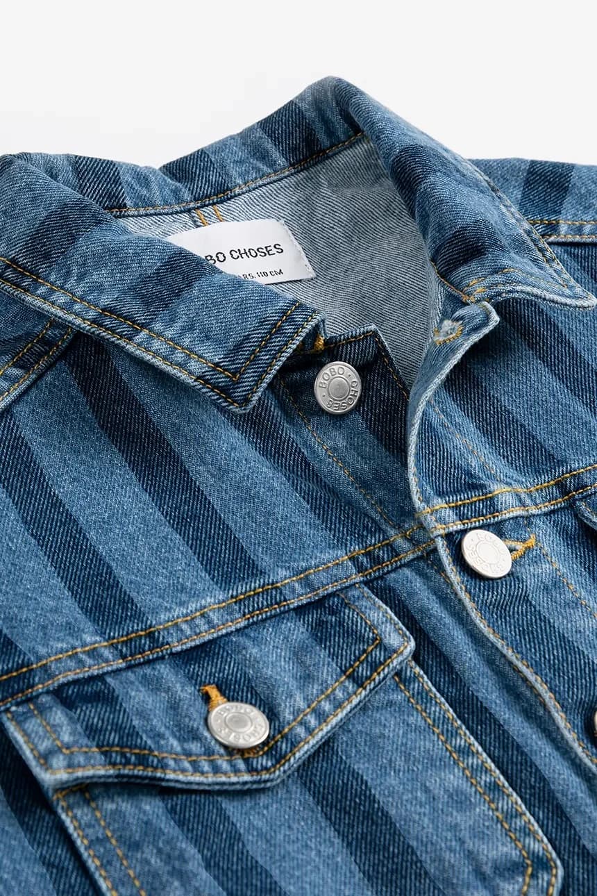 Детская джинсовая куртка - фото 4