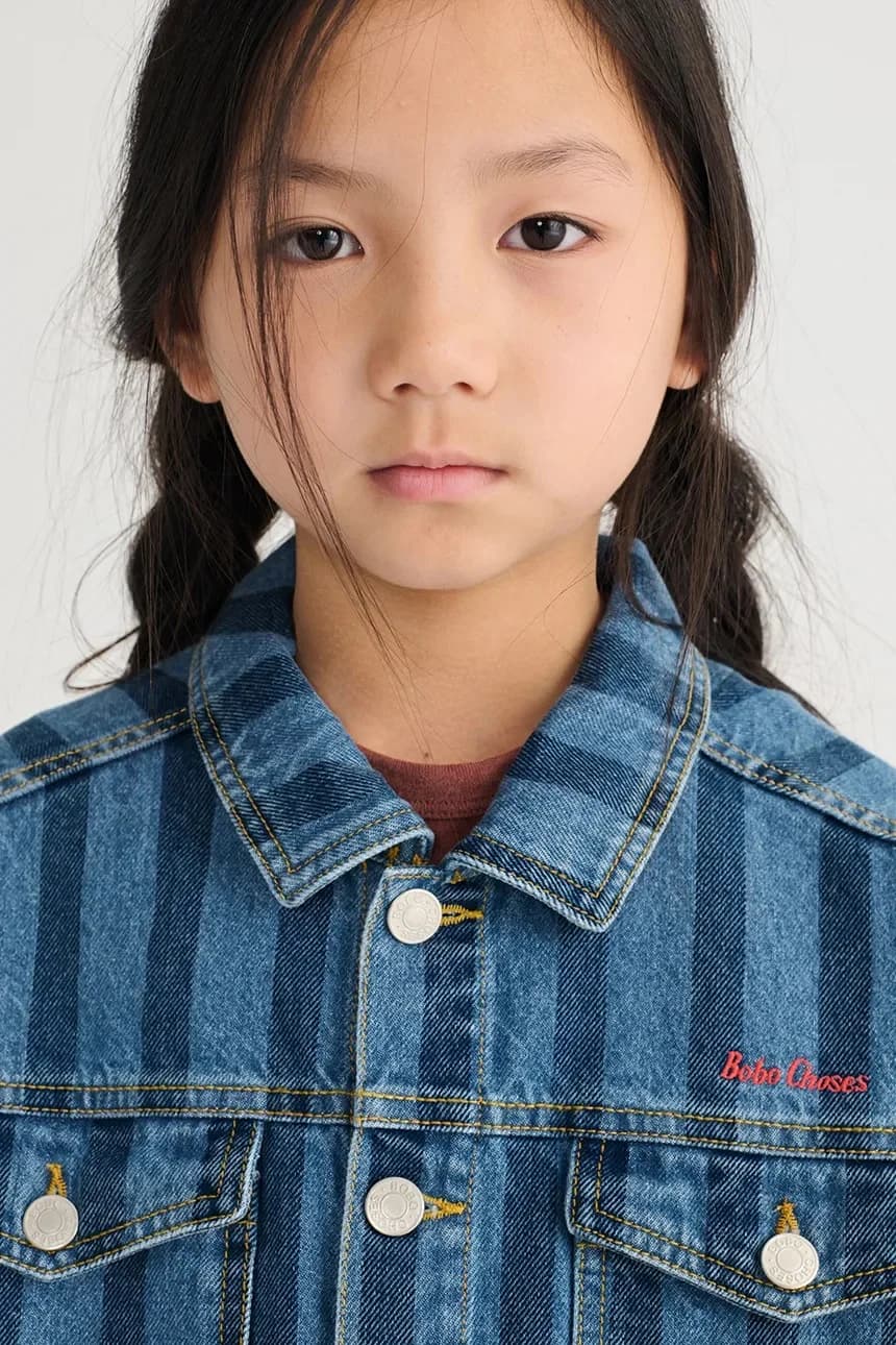 Детская джинсовая куртка - фото 5