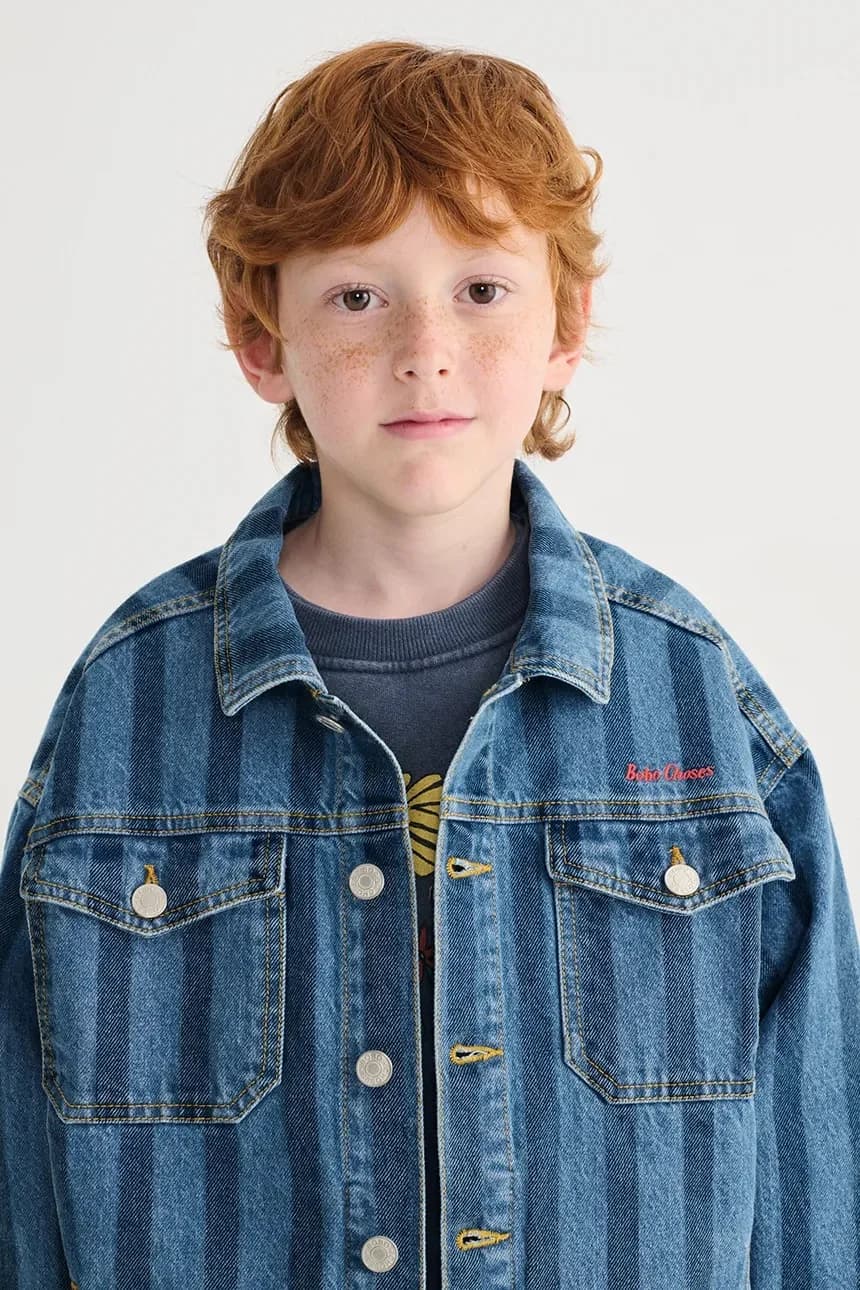 Детская джинсовая куртка - фото 8