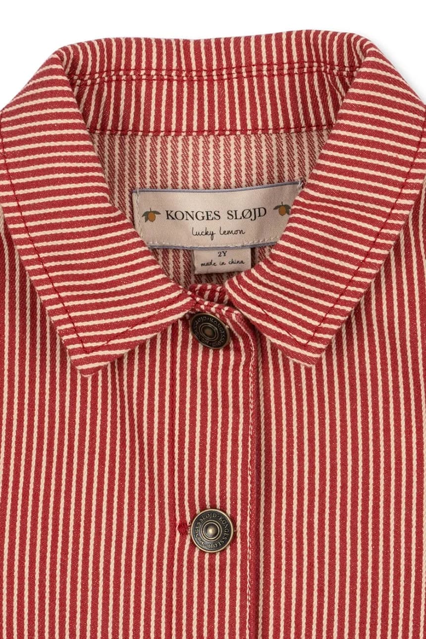 Детская хлопковая куртка LUC SHIRT JACKET GOTS - фото 4