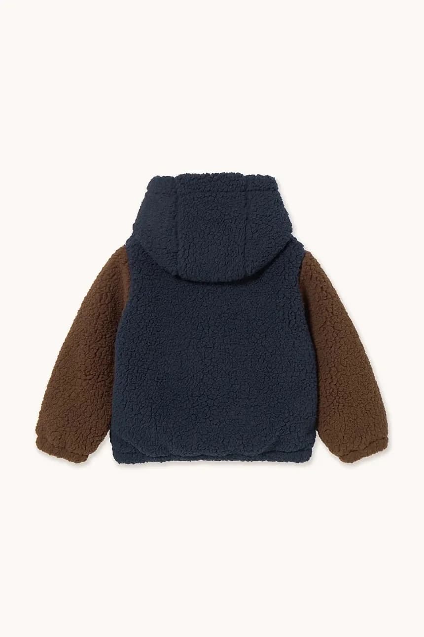 Детская куртка COLOR BLOCK POLAR SHERPA HOODIE - фото 3