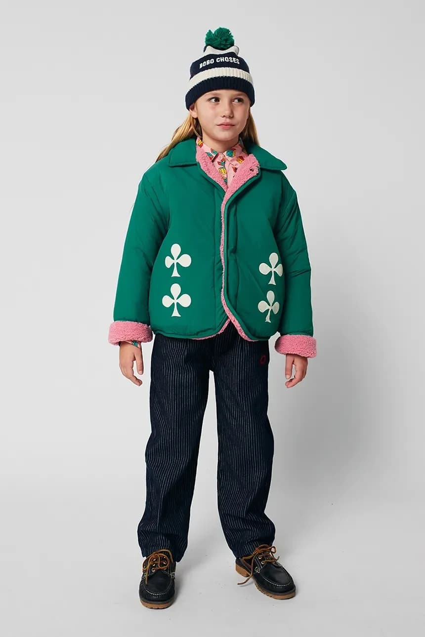 Детская двусторонняя куртка Clover - фото 9