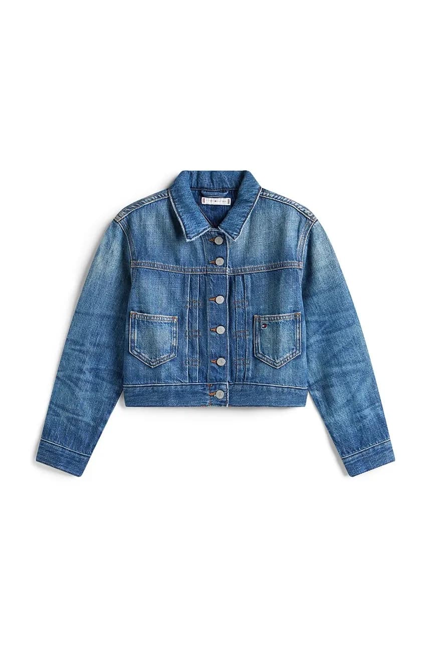 Детская джинсовая куртка - фото 2