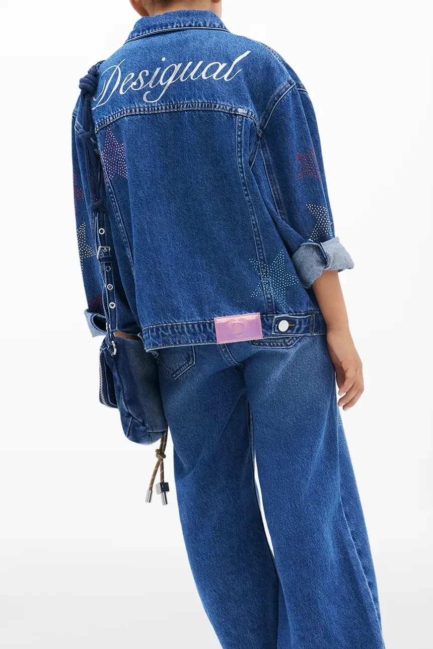 Детская джинсовая куртка - фото 5