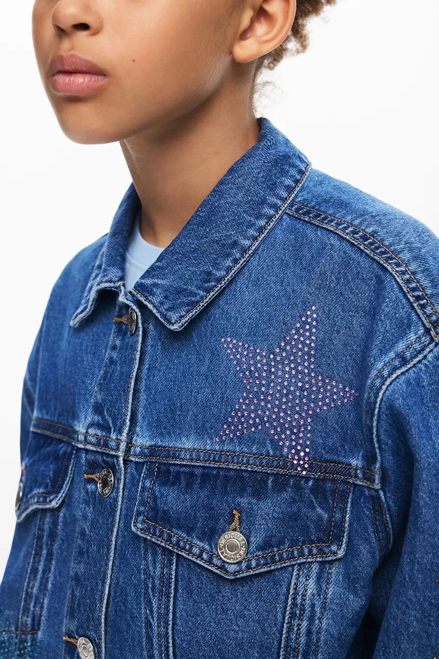 Детская джинсовая куртка - фото 6