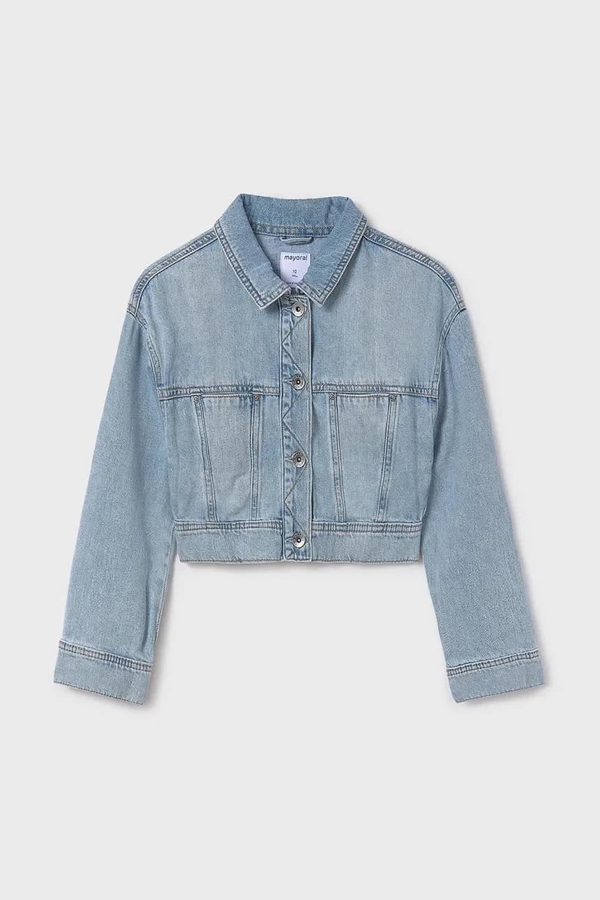 Детская джинсовая куртка - фото 2