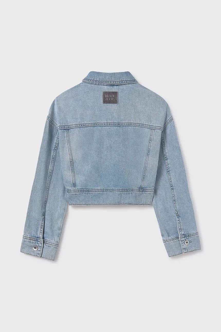 Детская джинсовая куртка - фото 3