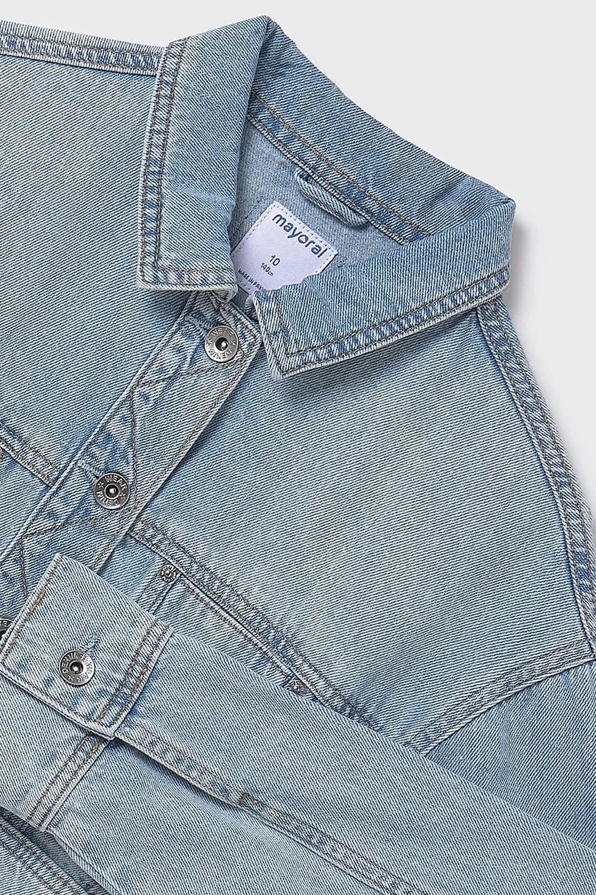 Детская джинсовая куртка - фото 4