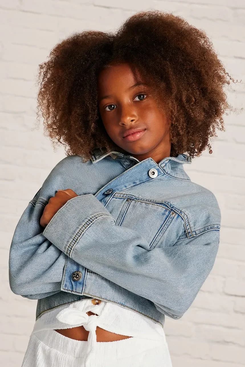 Детская джинсовая куртка - фото 5