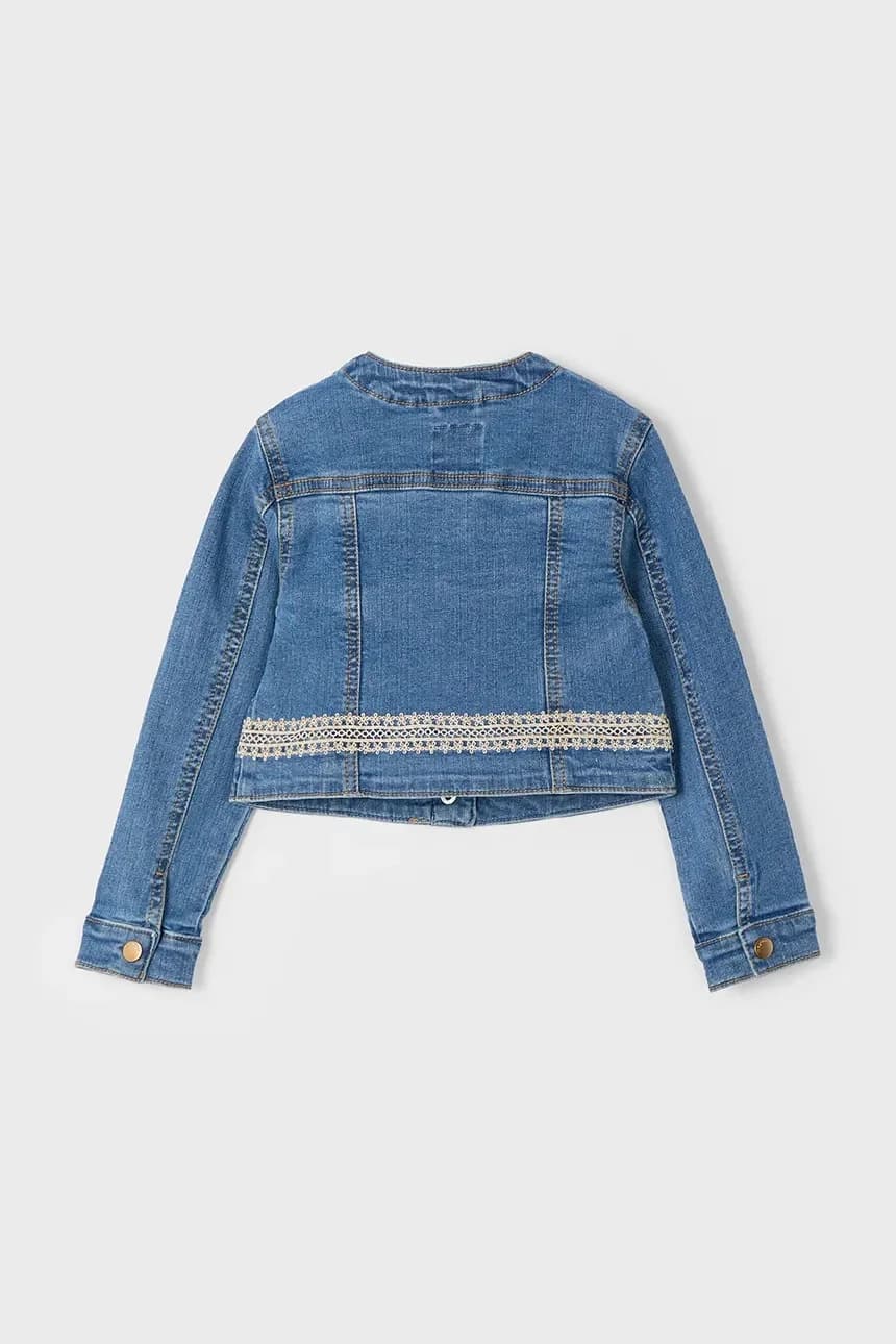 Детская джинсовая куртка - фото 3