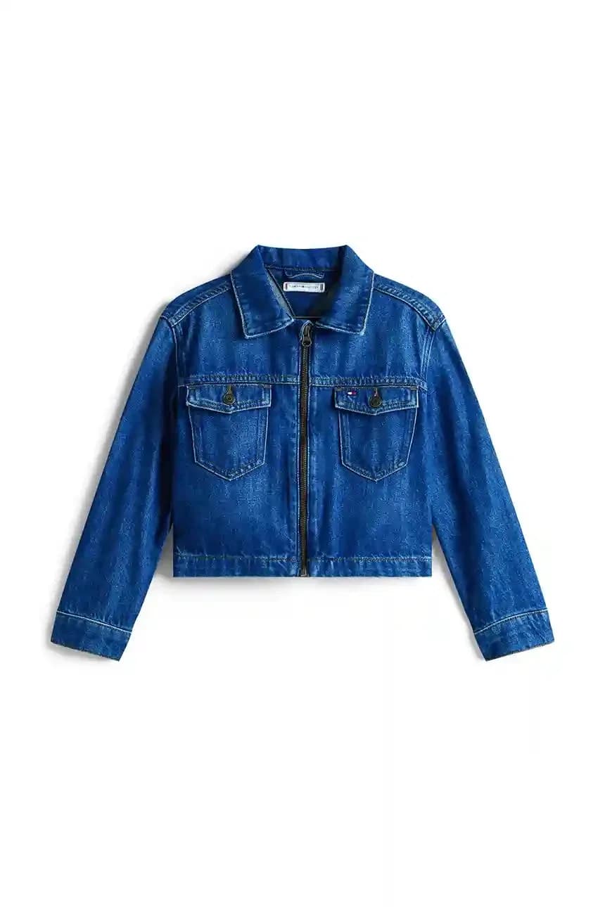 Детская джинсовая куртка - фото 2