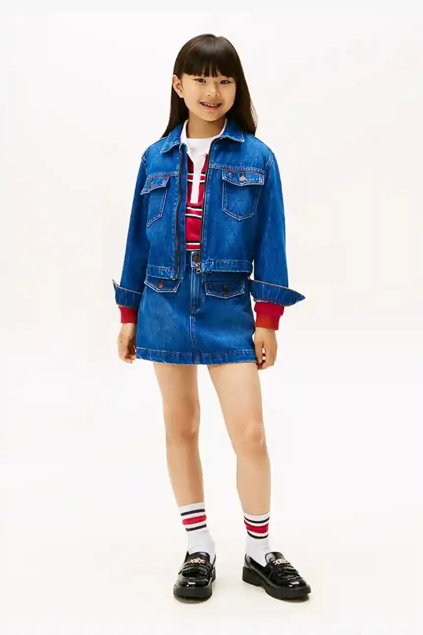 Детская джинсовая куртка - фото 4