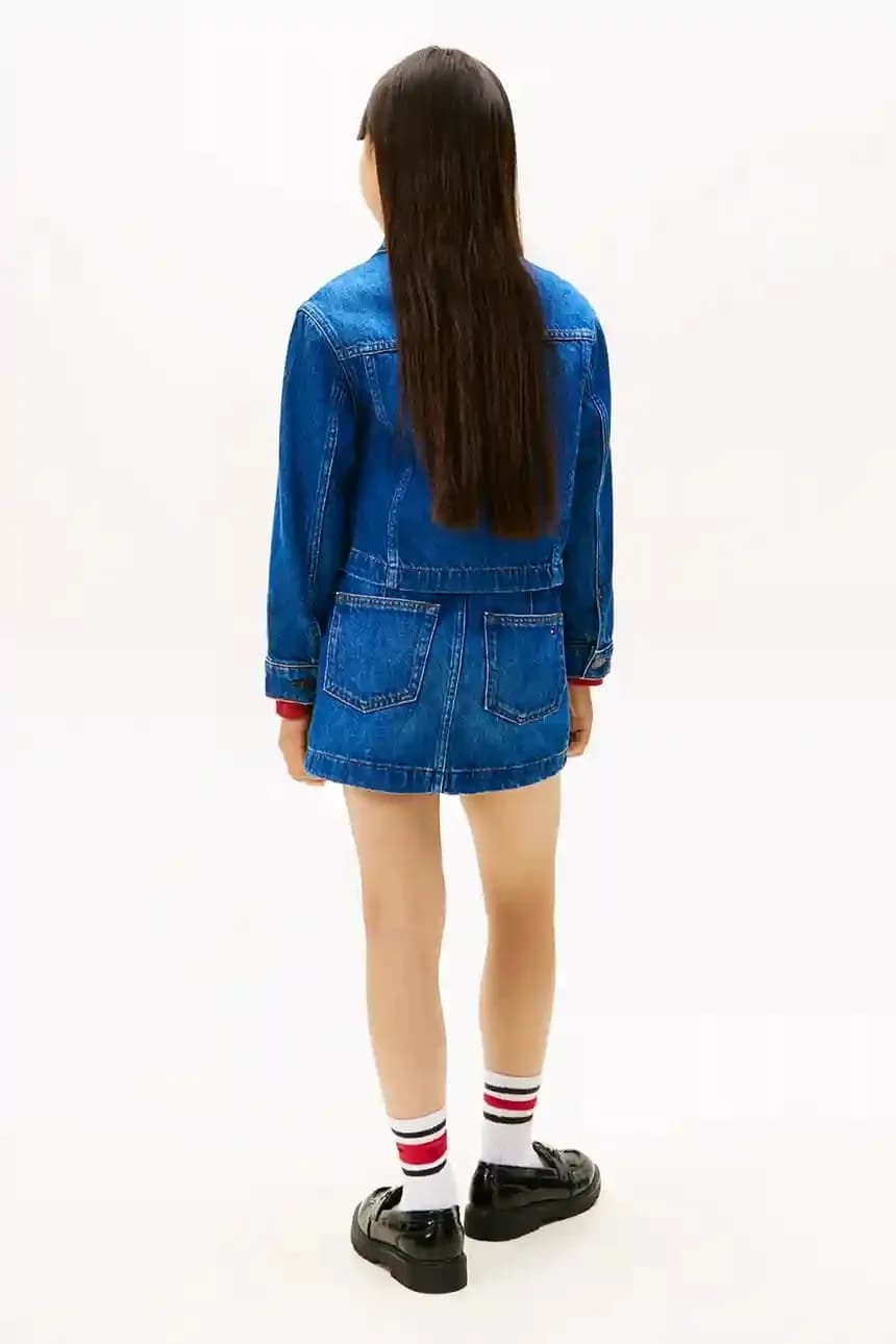 Детская джинсовая куртка - фото 5