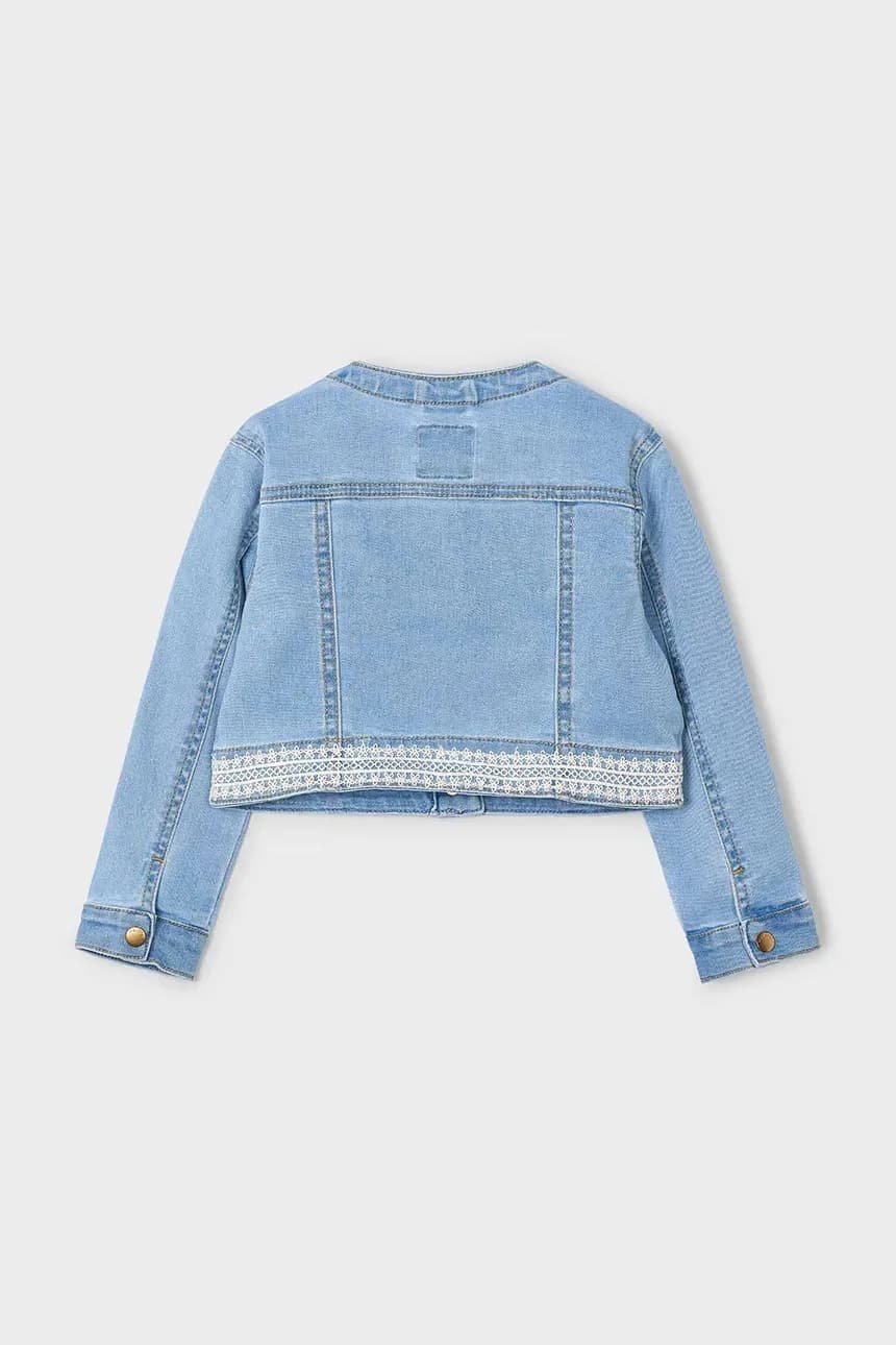 Детская джинсовая куртка - фото 3