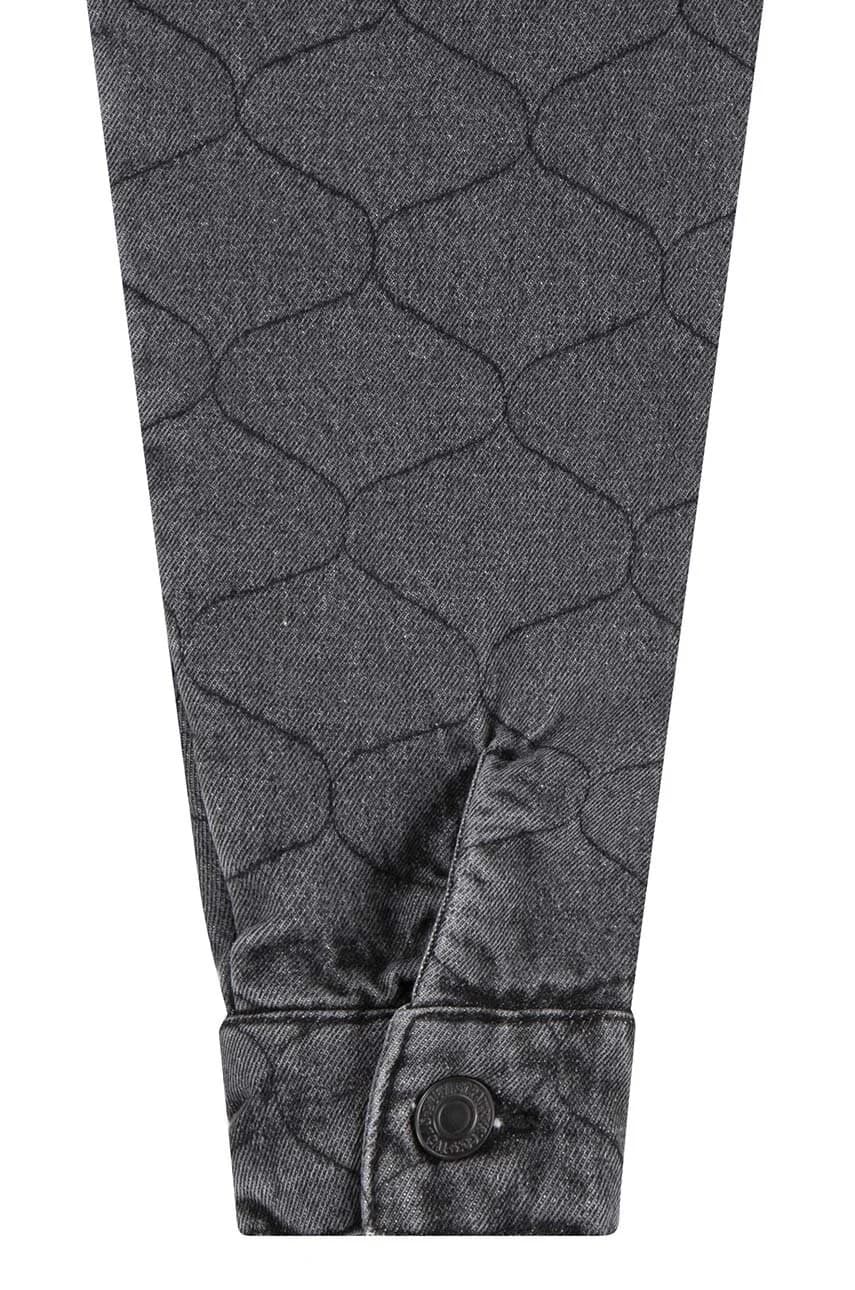 СТЁГАНАЯ КУРТКА Детская джинсовая куртка - фото 5