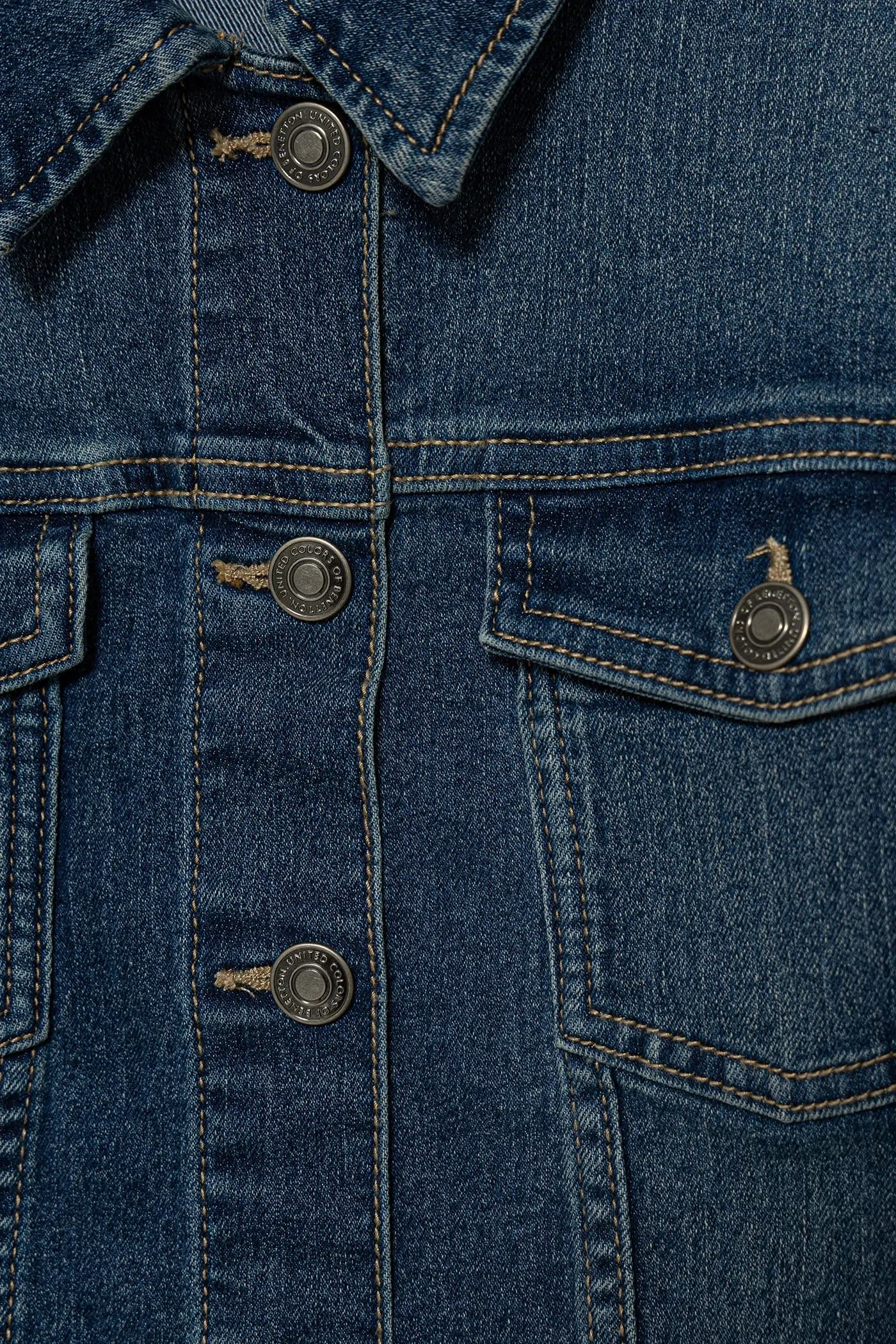 Детская джинсовая куртка - фото 3