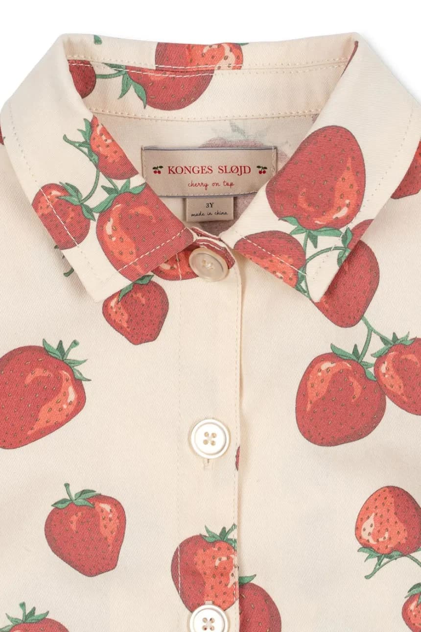 Детская хлопковая куртка FEN SHIRT JACKET GOTS - фото 4