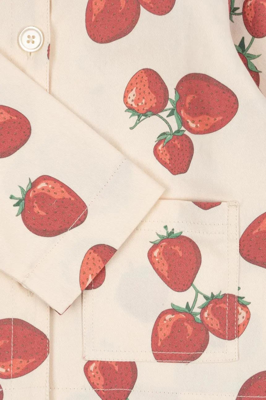 Детская хлопковая куртка FEN SHIRT JACKET GOTS - фото 5