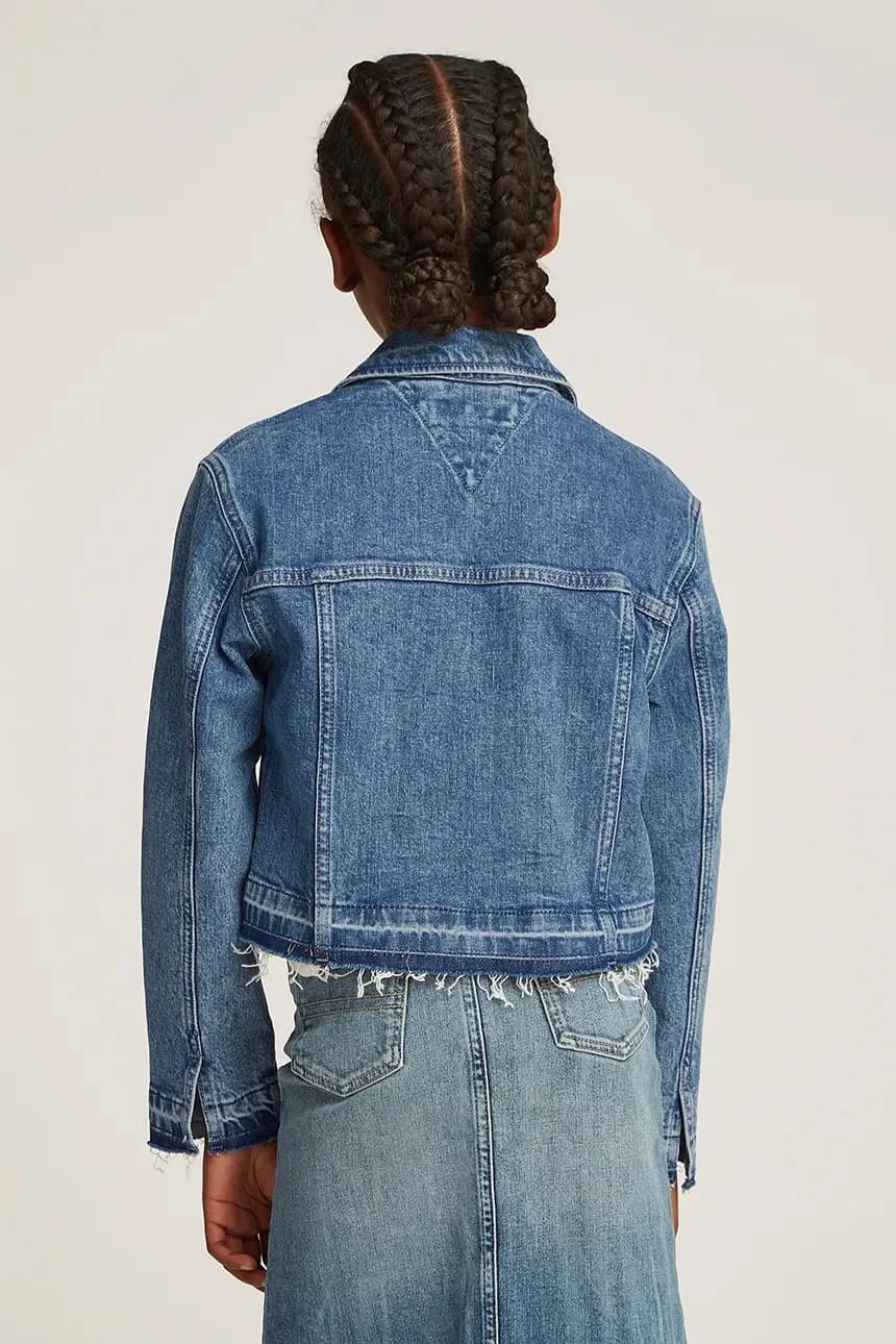 Детская джинсовая куртка - фото 3