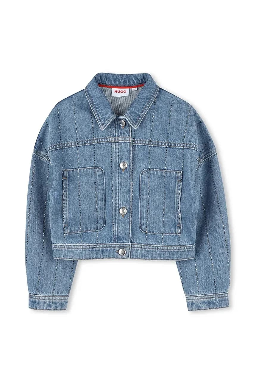 Детская джинсовая куртка - фото 2