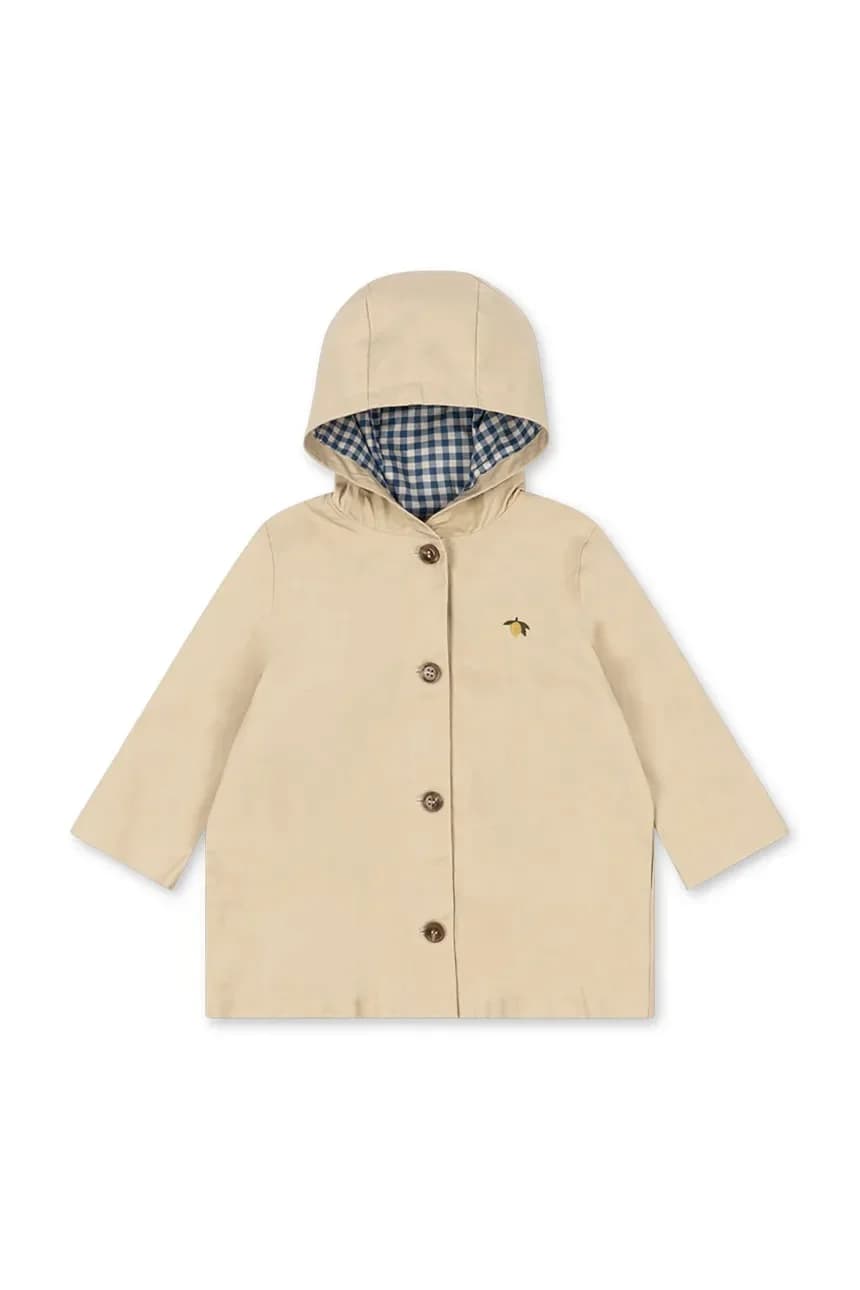 Детский тренч из хлопка TRNCHY COAT - фото 2