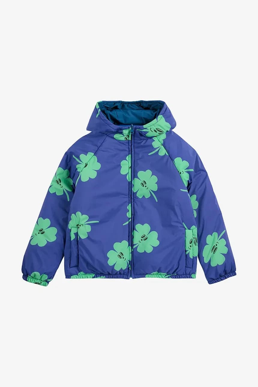 Детская двусторонняя куртка Lucky Clover - фото 5