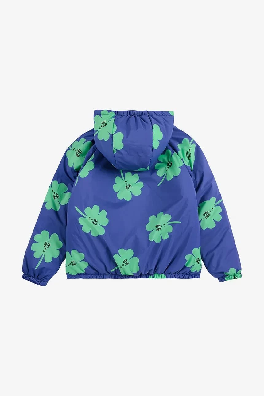 Детская двусторонняя куртка Lucky Clover - фото 6