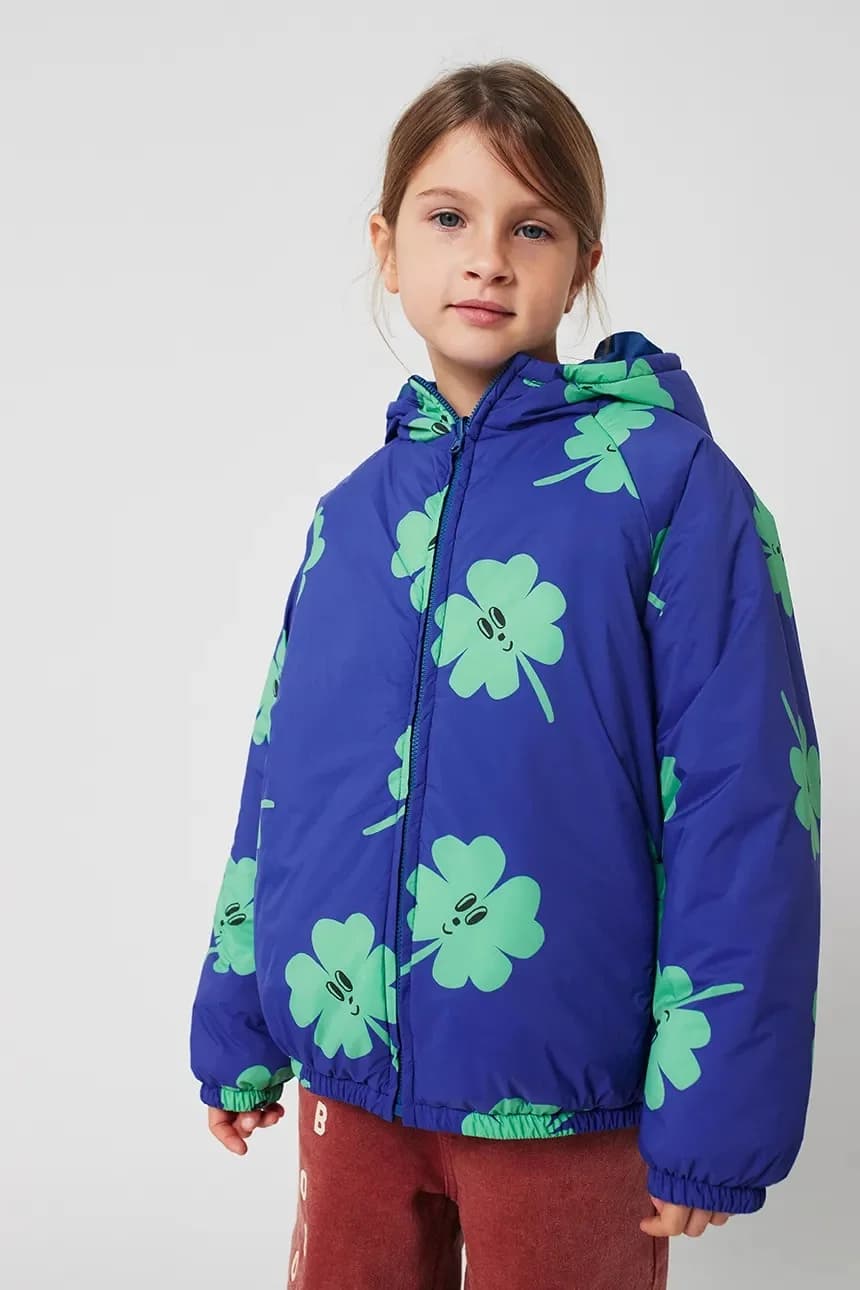 Детская двусторонняя куртка Lucky Clover - фото 10