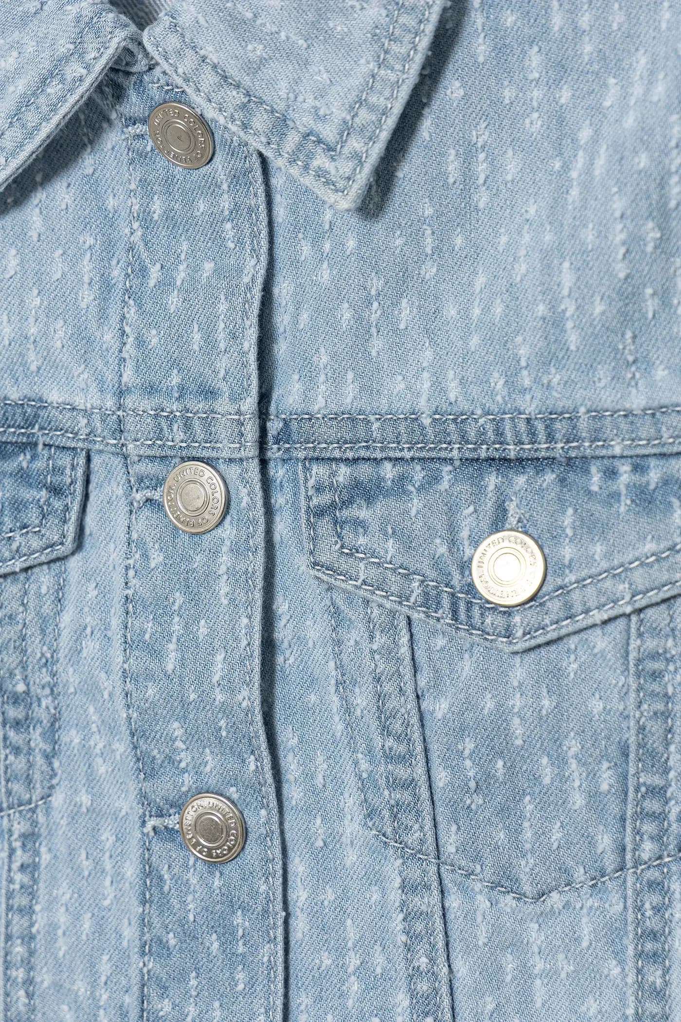 Детский джинсовый жилет - фото 3