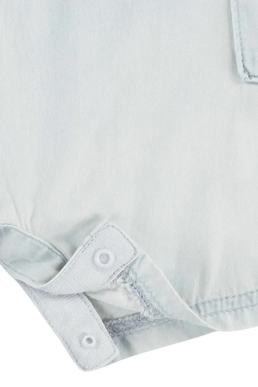 Детские хлопковые комбинезоны LVB DENIM ROMPER & BUCKET HAP - фото 4