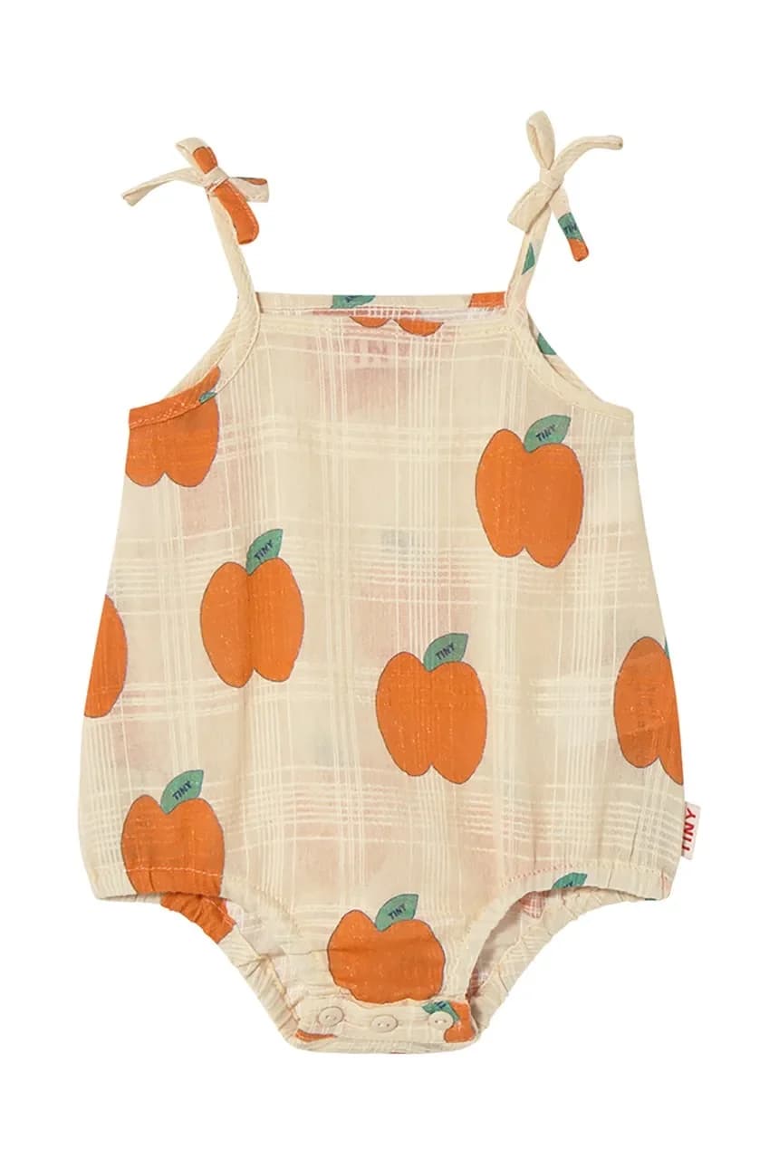 Хлопковое детское боди APPLES STRAPS BODY - фото 2