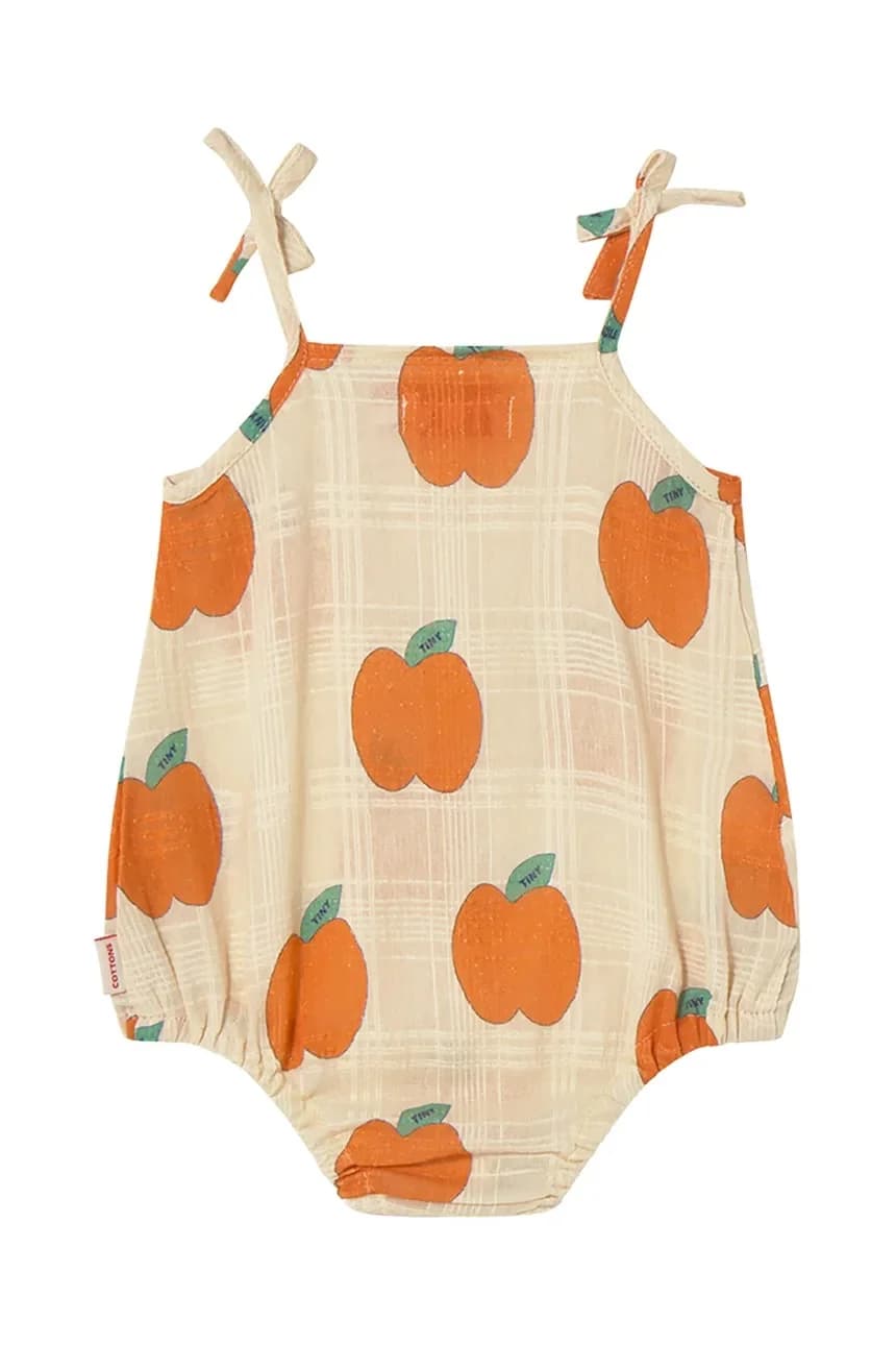 Хлопковое детское боди APPLES STRAPS BODY - фото 3