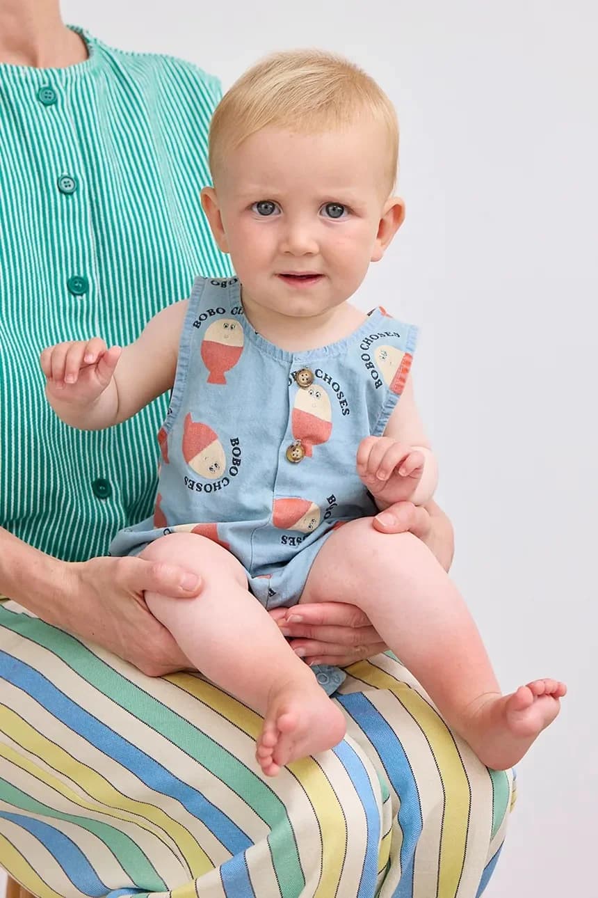 Хлопковые детские комбинезоны Morning Egg - фото 5