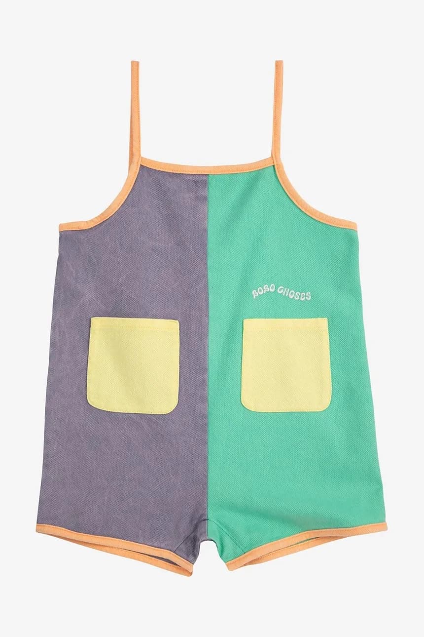 Хлопковые детские комбинезоны