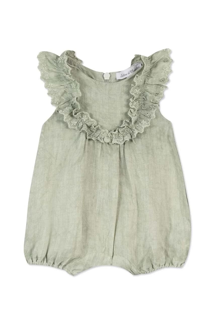 Льняные детские комбинезоны - фото 2