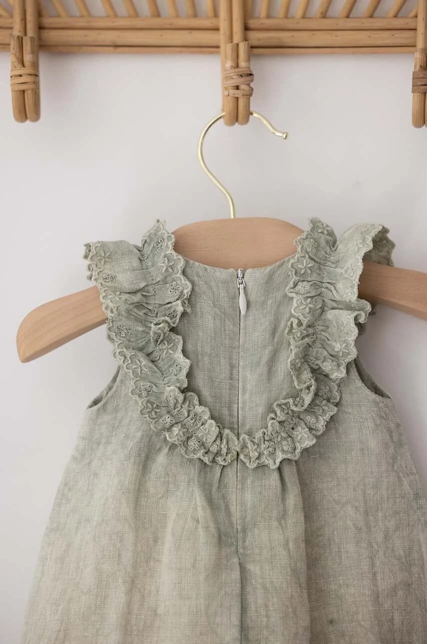 Льняные детские комбинезоны - фото 6