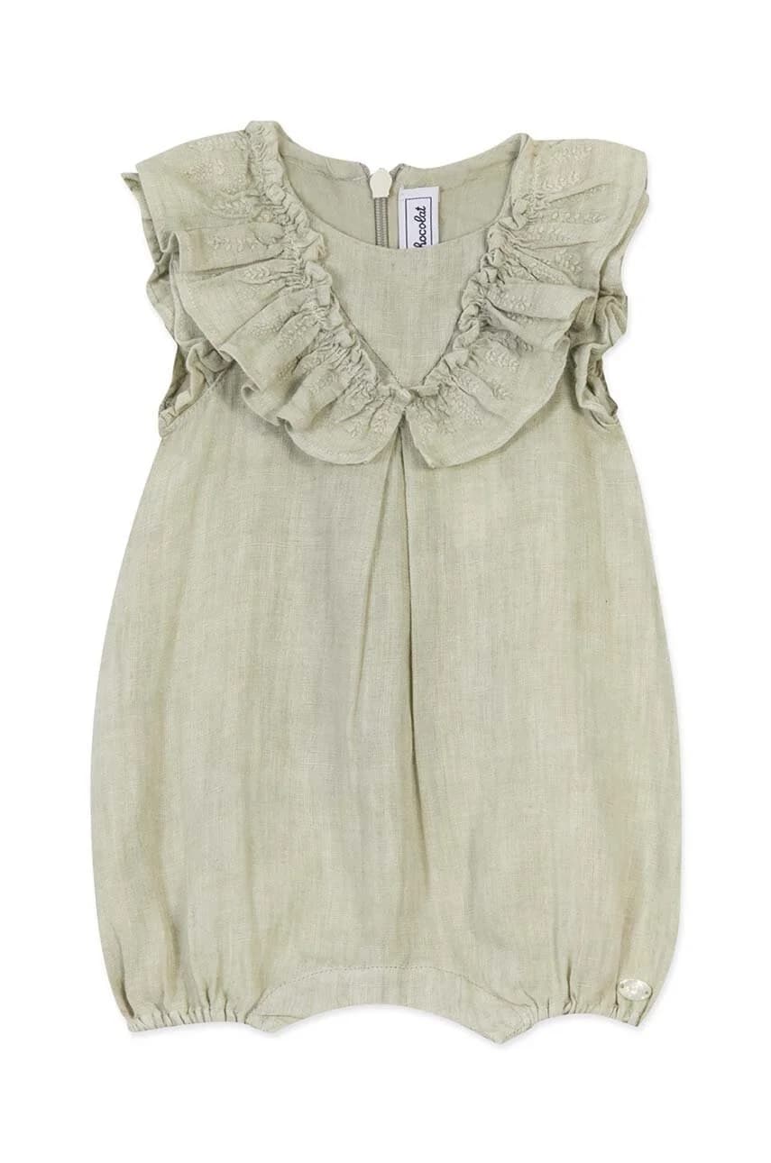 Льняные детские комбинезоны