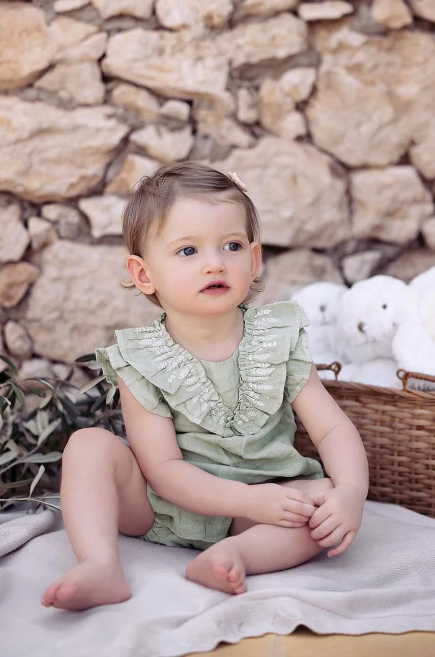 Льняные детские комбинезоны - фото 5