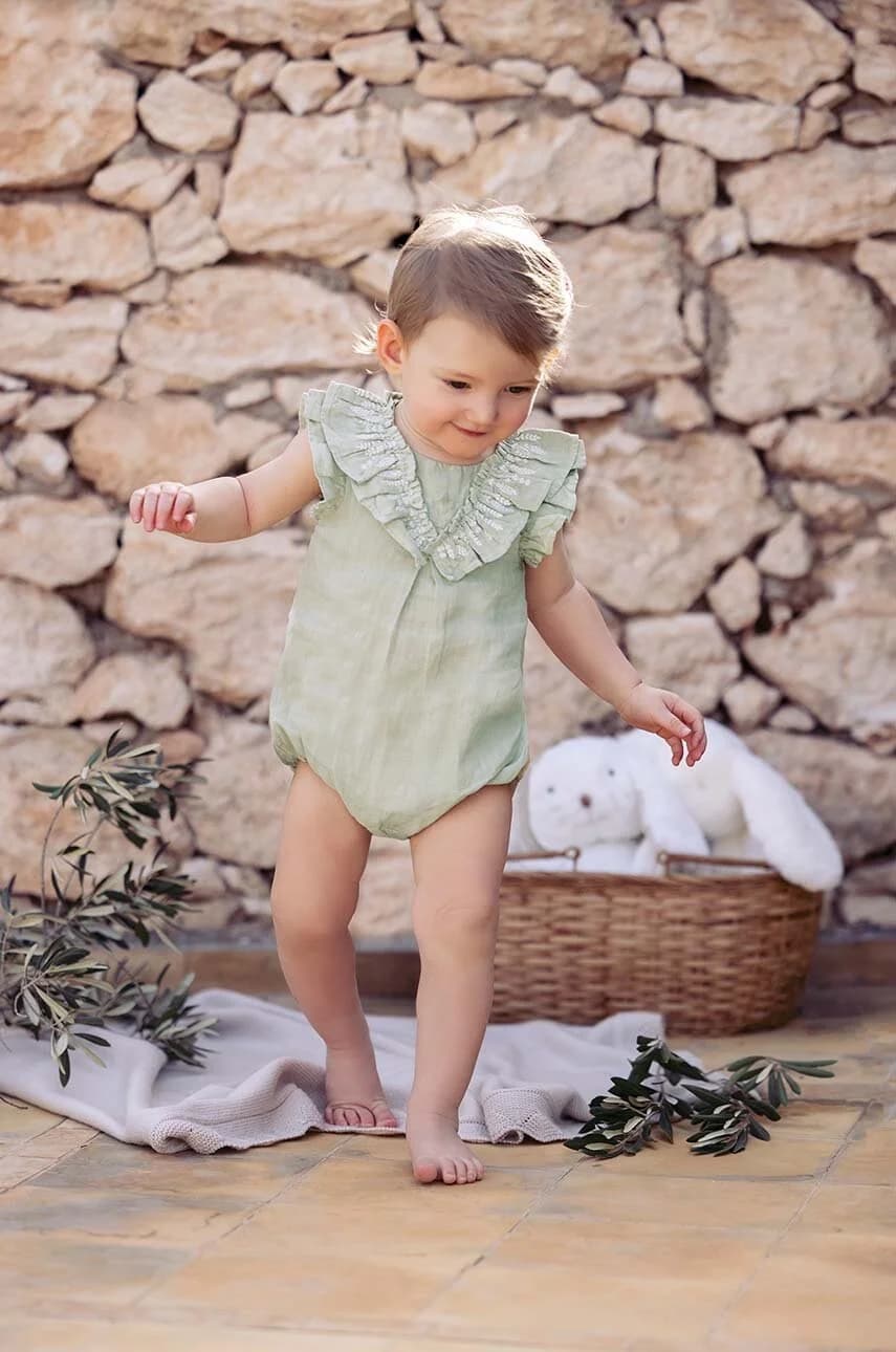 Льняные детские комбинезоны - фото 6