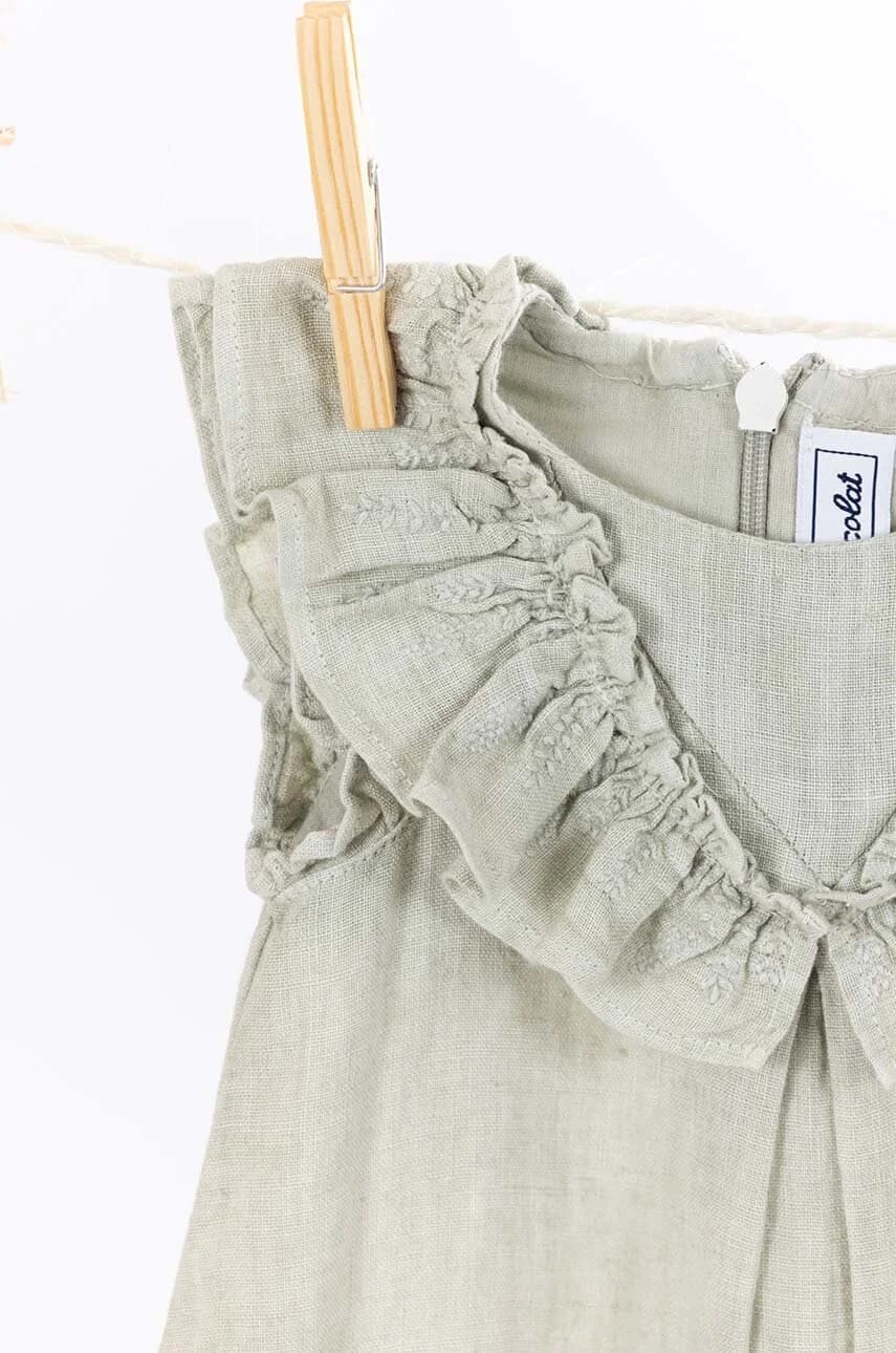 Льняные детские комбинезоны - фото 7