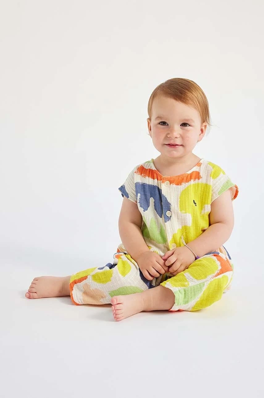 Хлопковый детский комбинезон - фото 6