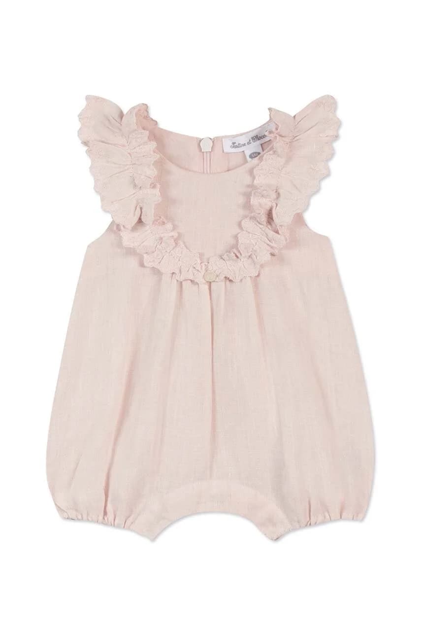 Льняные детские комбинезоны - фото 2