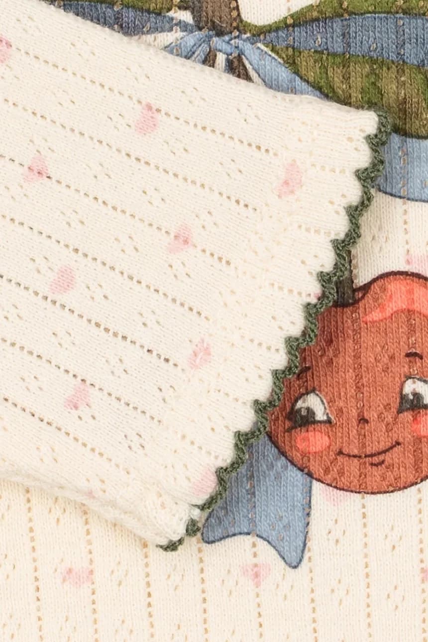 Хлопковый детский комбинезон MINNIE ONESIE GOTS - фото 4