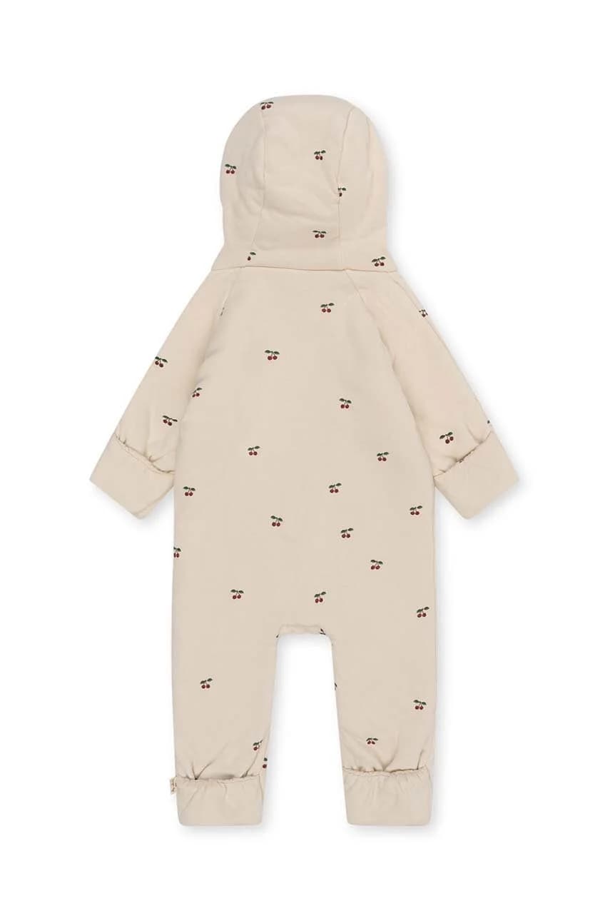 Хлопковый комбинезон для новорожденных NEWBORN ONESIE С КАПЮШОНОМ - фото 3