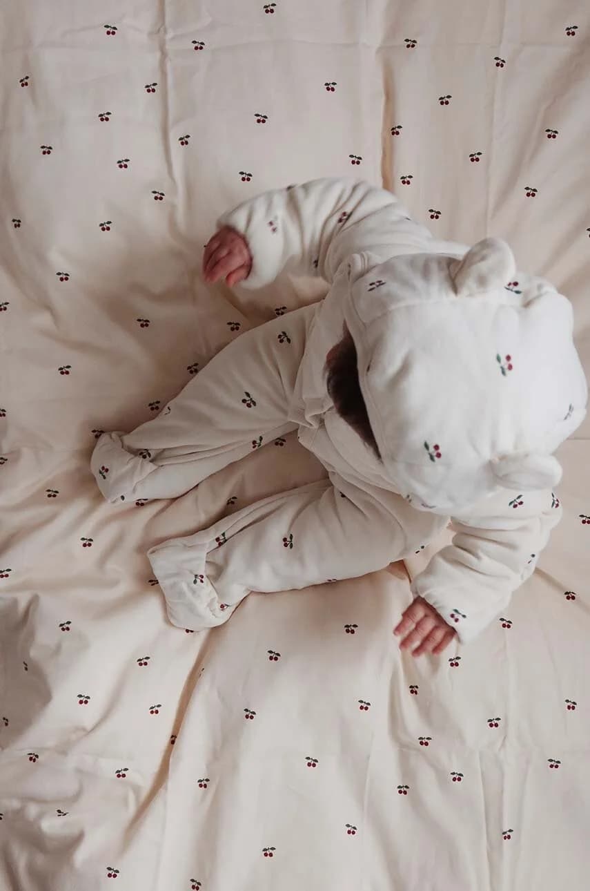 Хлопковый комбинезон для новорожденных NEWBORN ONESIE С КАПЮШОНОМ - фото 8