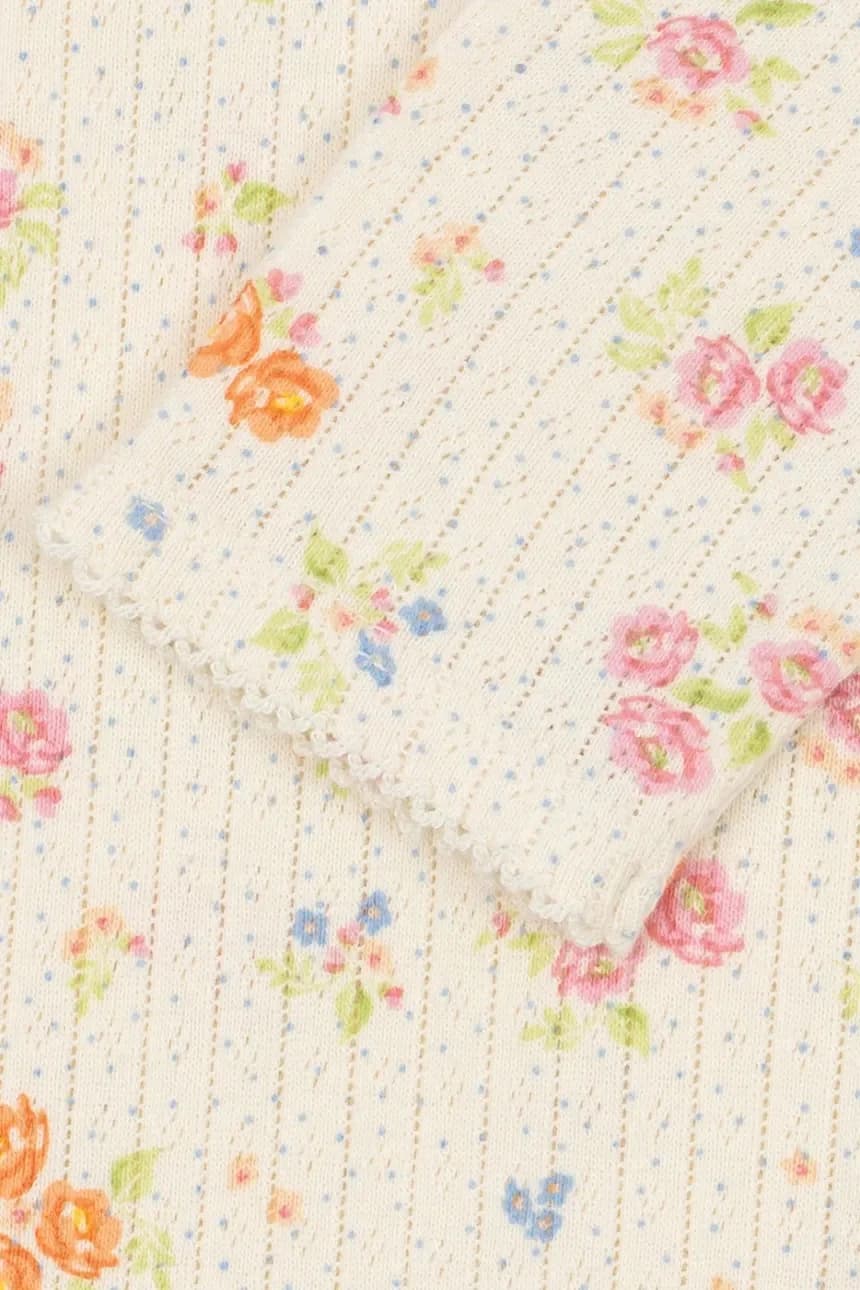 Хлопковый детский комбинезон MINNIE ONESIE GOTS - фото 5