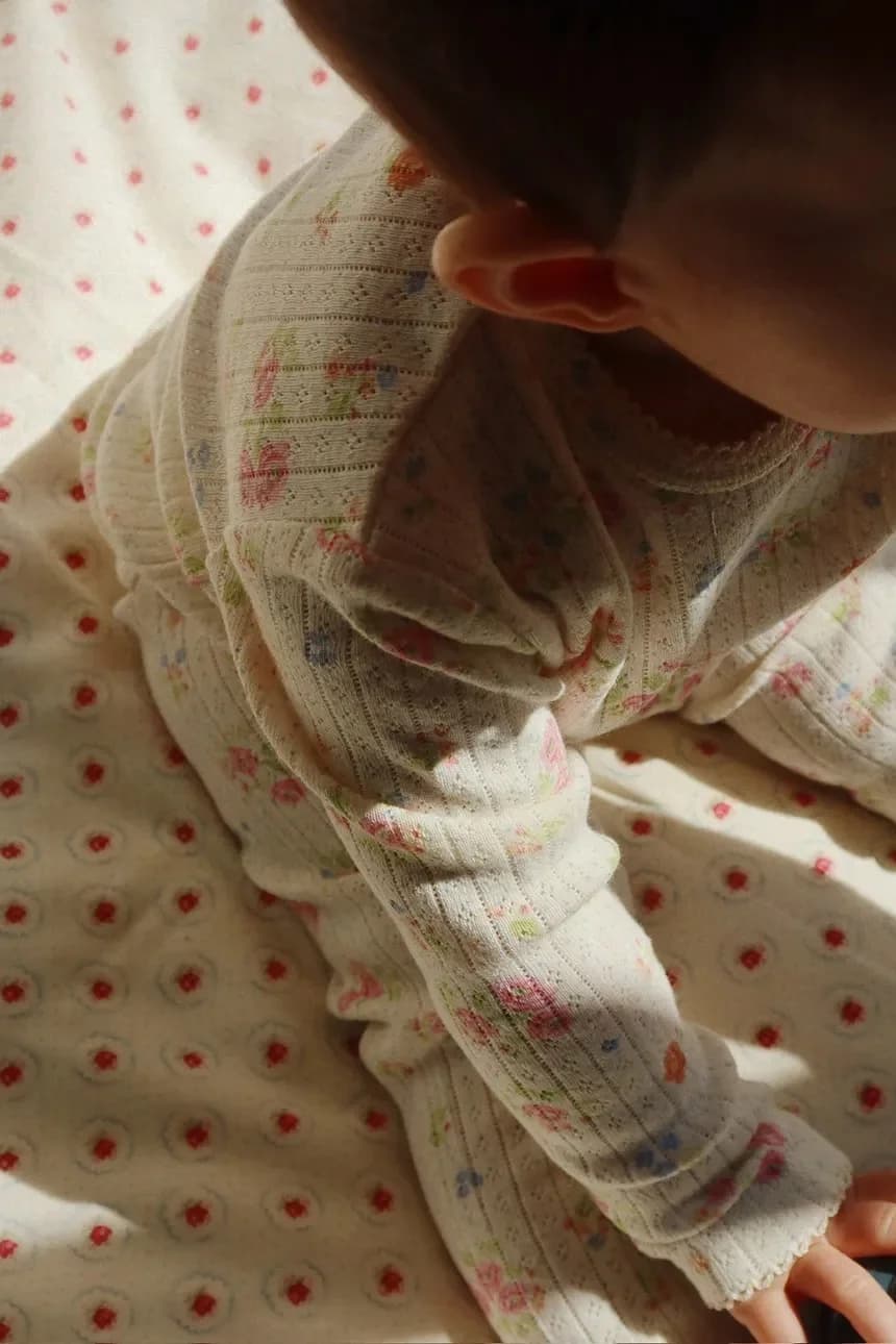 Хлопковый детский комбинезон MINNIE ONESIE GOTS - фото 8