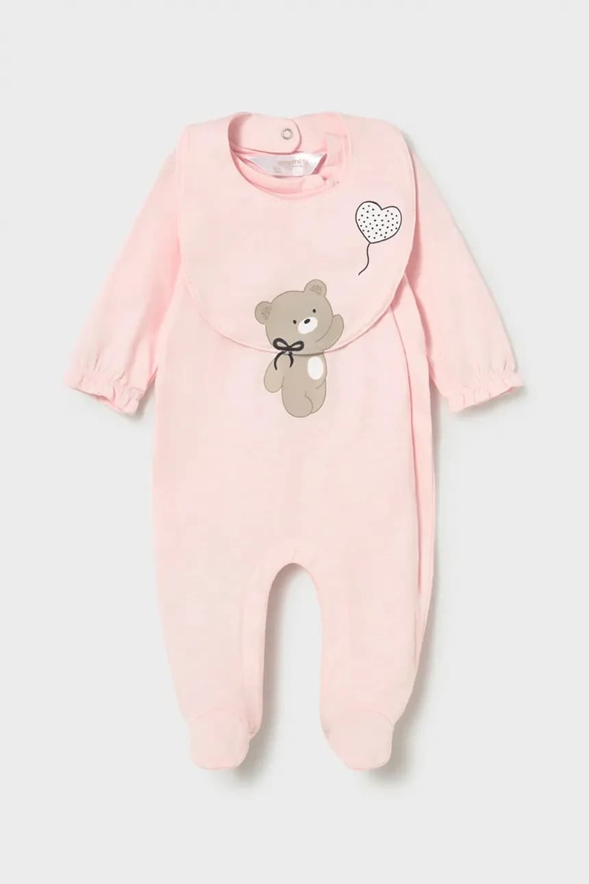 Хлопковый детский комбинезон