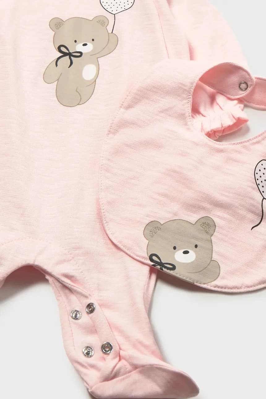 Хлопковый детский комбинезон - фото 3